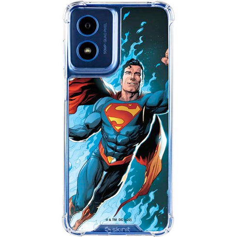 DC Comics Superman Action Comics Cover #976 Art by Gary Frank Moto G 5G (2024) Clear Case